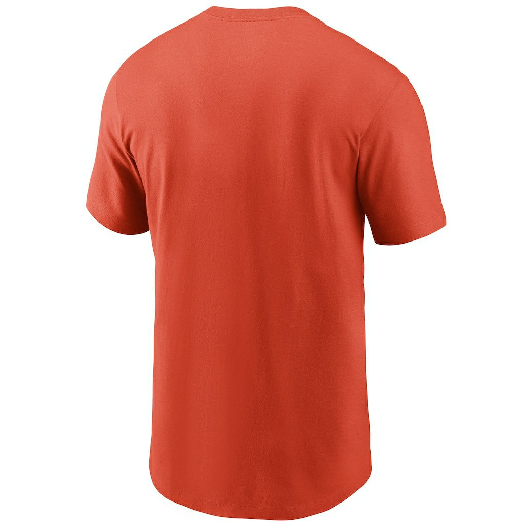 Cleveland Browns Primetime Logo Essential T-Shirt - Orange cheap