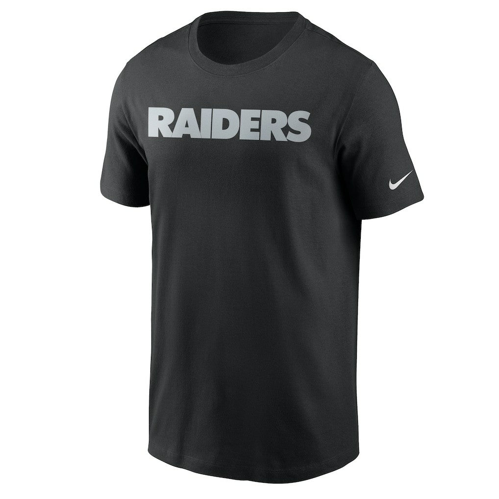 Las Vegas Raiders Team Wordmark T-Shirt - Black sale