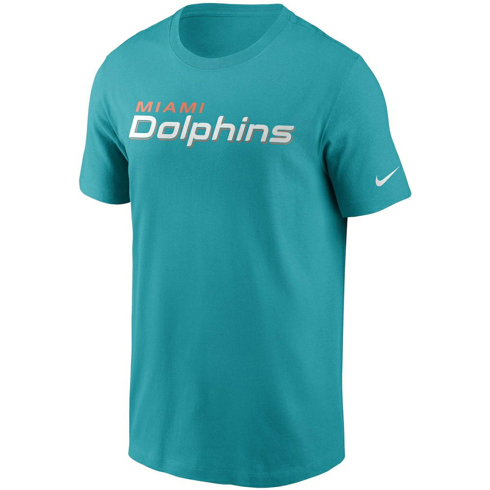 Miami Dolphins Team Wordmark T-Shirt - Aqua for sale