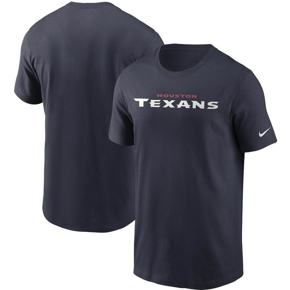Houston Texans Team Wordmark T-Shirt - Navy discount