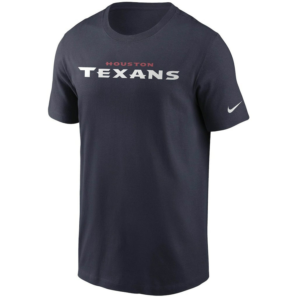 Houston Texans Team Wordmark T-Shirt - Navy discount