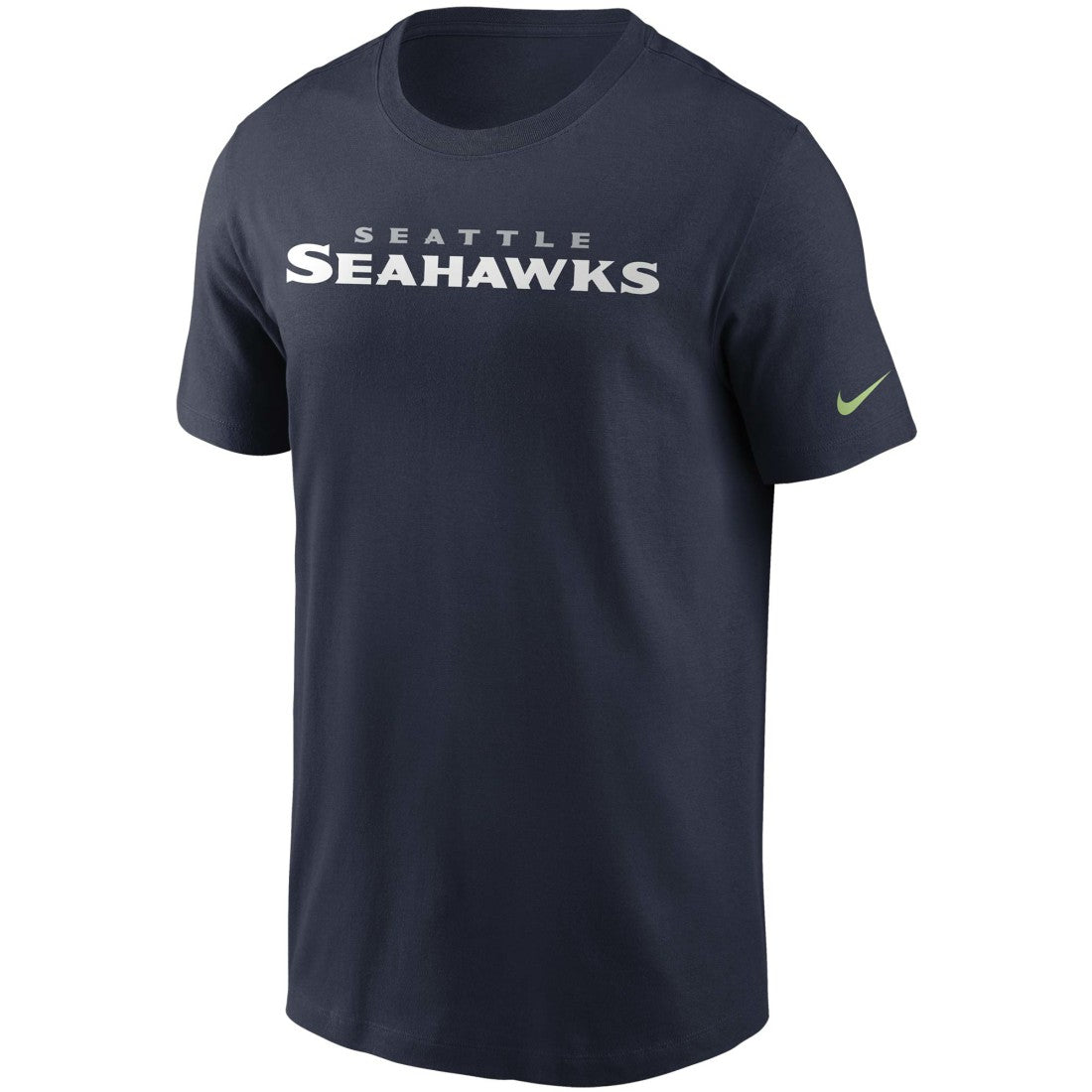 Seattle Seahawks Team Wordmark T-Shirt - College Navy cheap