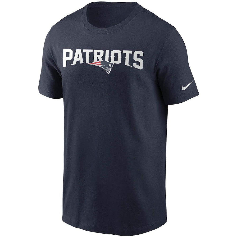 New England Patriots Team Wordmark T-Shirt - Navy on sale