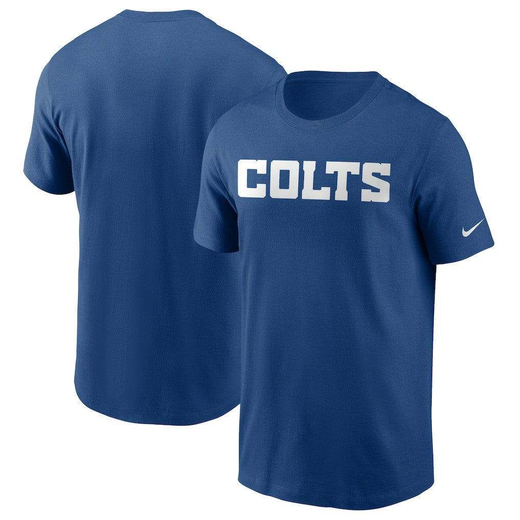 Indianapolis Colts Team Wordmark T-Shirt - Royal for sale