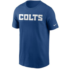 Indianapolis Colts Team Wordmark T-Shirt - Royal for sale