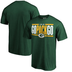 Green Bay Packers Hometown Refresh Go Pack Go T-Shirt - Green discount