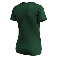 Green Bay Packers Women's Hometown Refresh Go Pack Go V-Neck T-Shirt - Green online