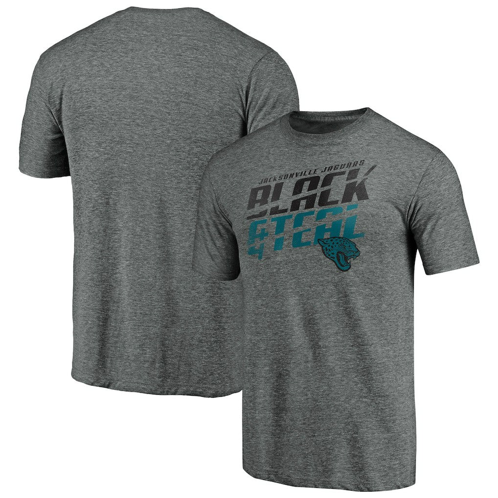 Jacksonville Jaguars Hometown Refresh Tri-Blend T-Shirt - Charcoal discount