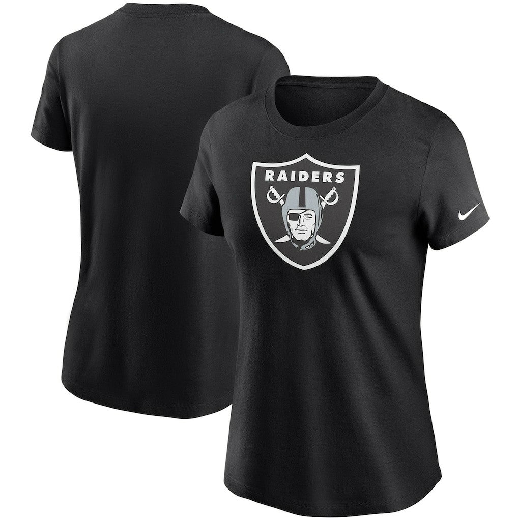 Las Vegas Raiders Women's Logo Essential T-Shirt - Black online