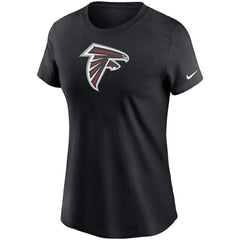Atlanta Falcons Women's Logo Essential T-Shirt - Black on sale