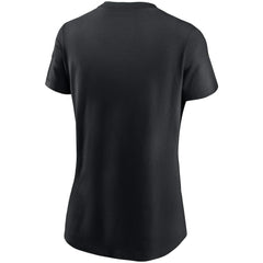 Atlanta Falcons Women's Logo Essential T-Shirt - Black on sale