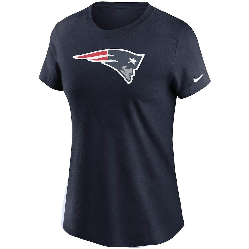 New England Patriots Women's Logo Essential T-Shirt - Navy online
