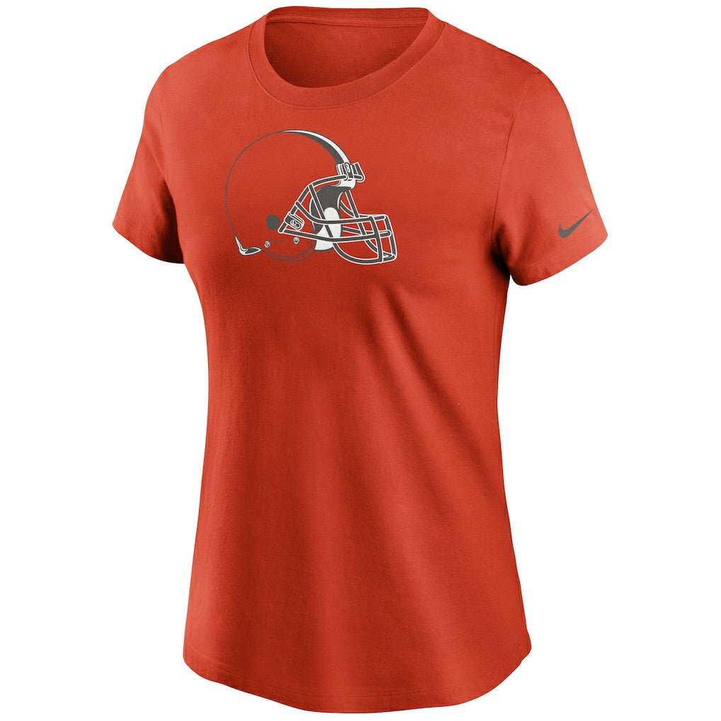 Cleveland Browns Women's Logo Essential T-Shirt - Orange sale