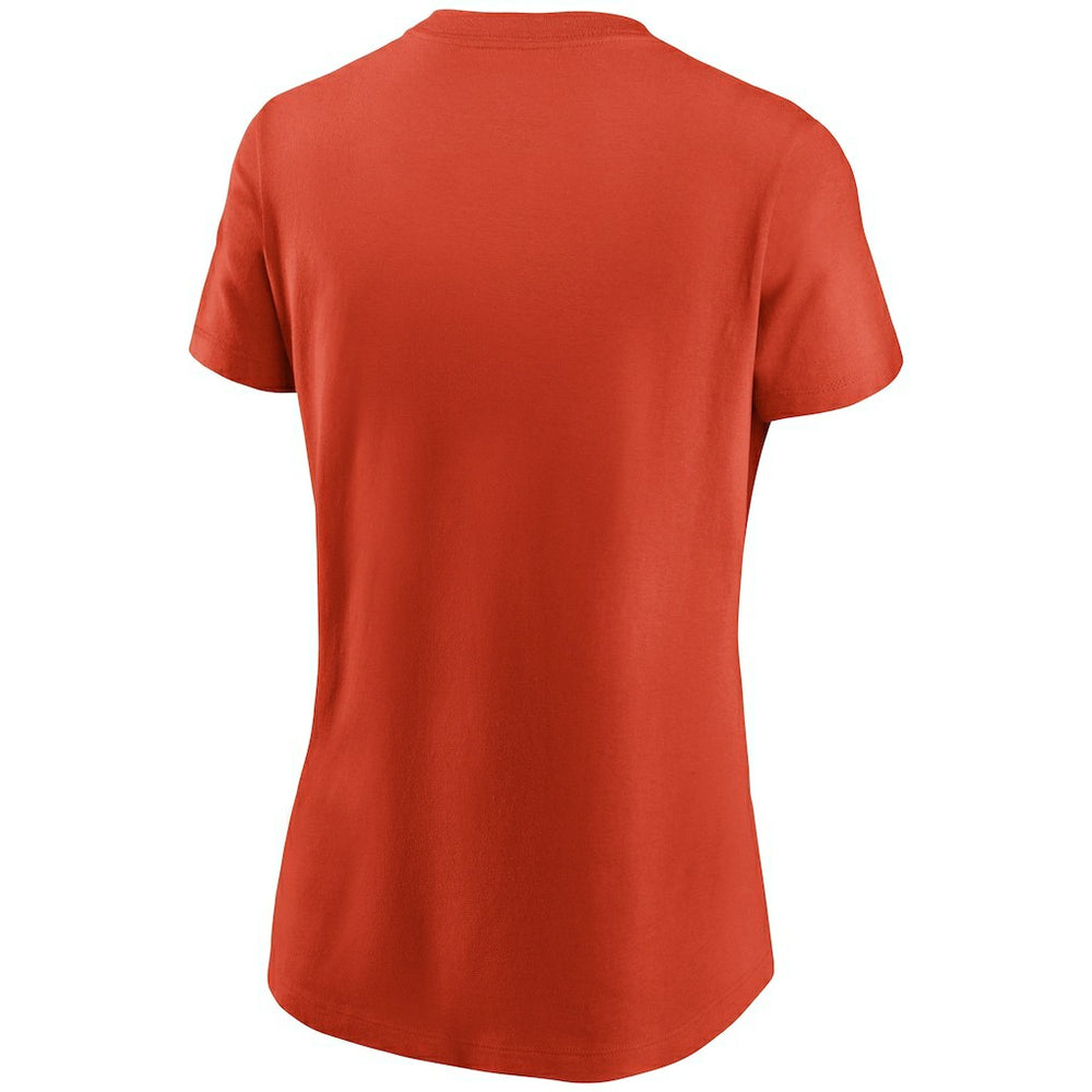 Cleveland Browns Women's Logo Essential T-Shirt - Orange sale