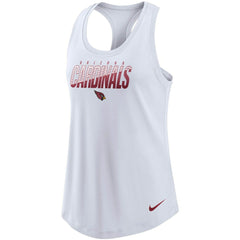 Arizona Cardinals Women's Light Impact Performance Racerback Tank Top - White sale