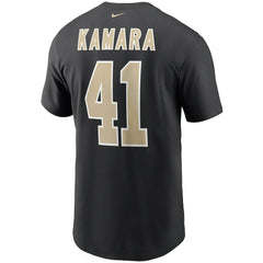 Alvin Kamara New Orleans Saints Name & Number T-Shirt - Black outlet