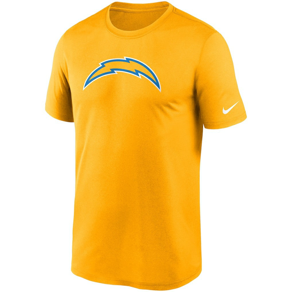 Los Angeles Chargers Logo Essential Legend Performance T-Shirt - Gold on sale
