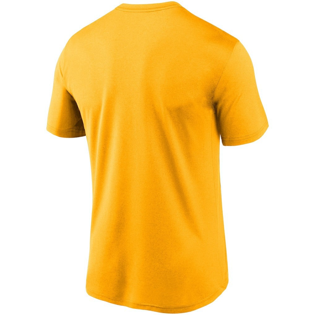 Los Angeles Chargers Logo Essential Legend Performance T-Shirt - Gold on sale