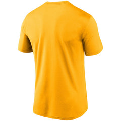 Los Angeles Chargers Logo Essential Legend Performance T-Shirt - Gold on sale