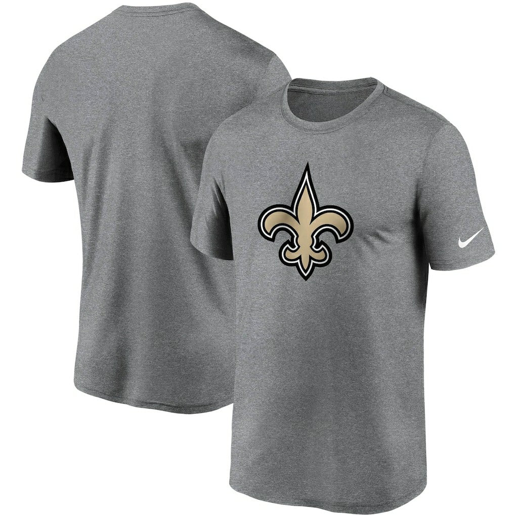 New Orleans Saints Logo Essential Legend Performance T-Shirt - Heathered Charcoal discount