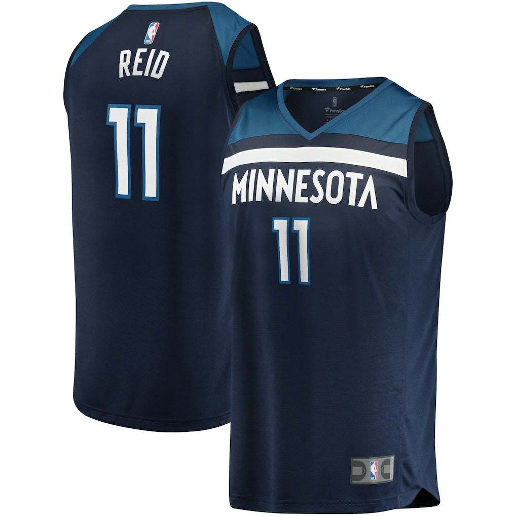Naz Reid Minnesota Timberwolves Fast Break Replica Jersey Navy - Icon Edition shop