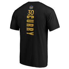 Stephen Curry Golden State Warriors Playmaker Name & Number Team T-Shirt sale - Black sale