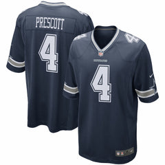 Dak Prescott Dallas Cowboys Game Team Jersey - Navy sale
