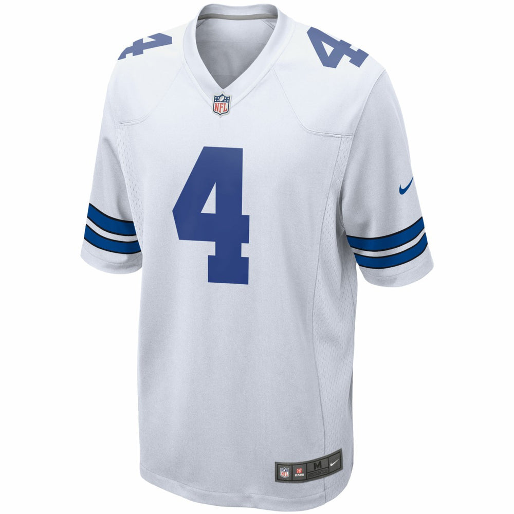 Dak Prescott Dallas Cowboys Game Team Jersey - White on sale