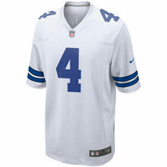 Dak Prescott Dallas Cowboys Game Team Jersey - White on sale
