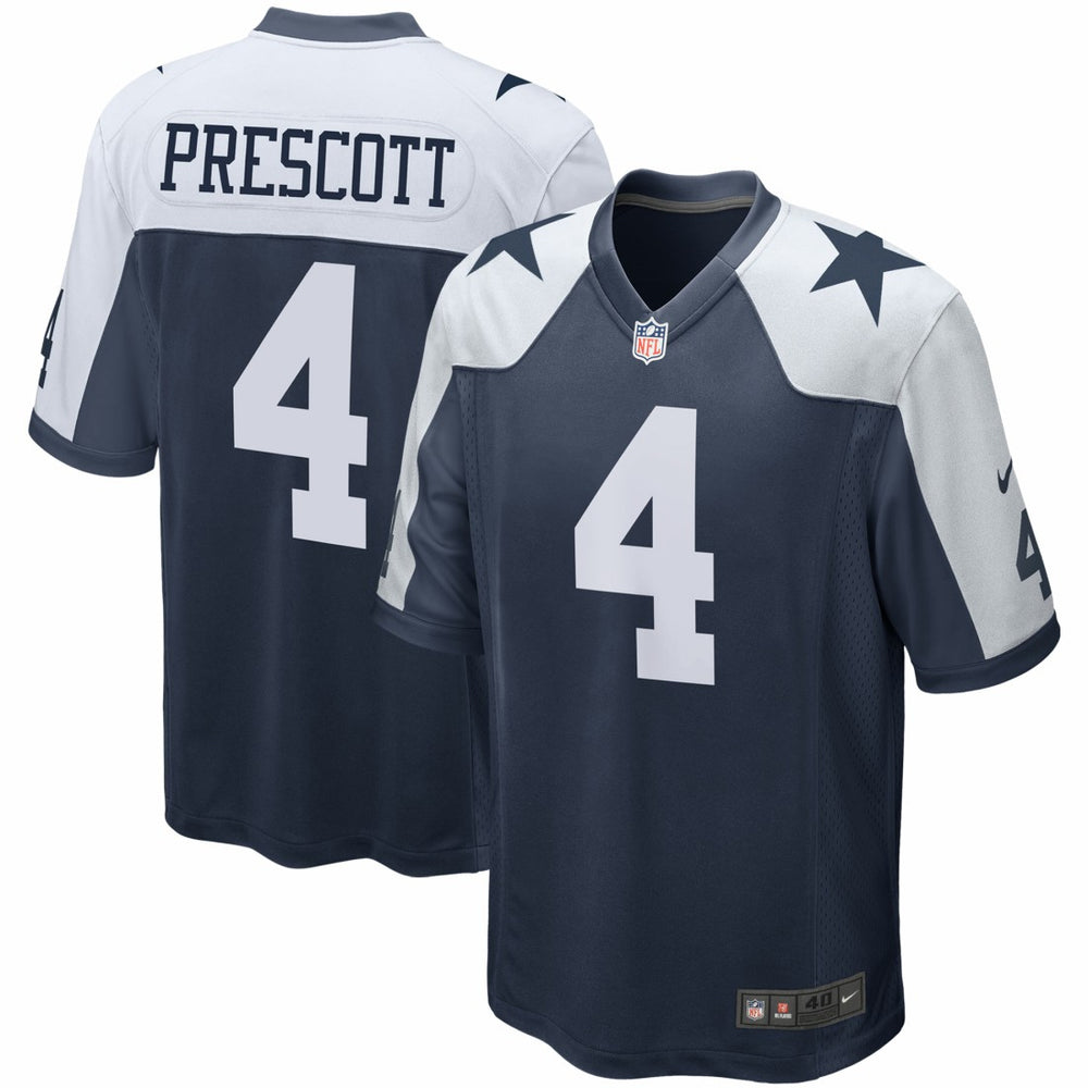Dak Prescott Dallas Cowboys Alternate Game Team Jersey - Navy discount