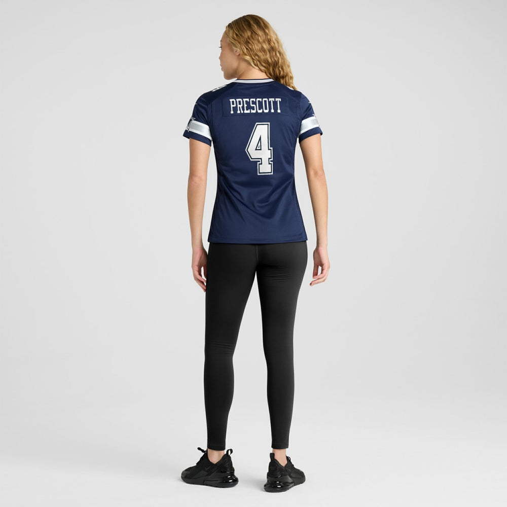 Dak Prescott Dallas Cowboys Women's Game Team Jersey - Navy sale