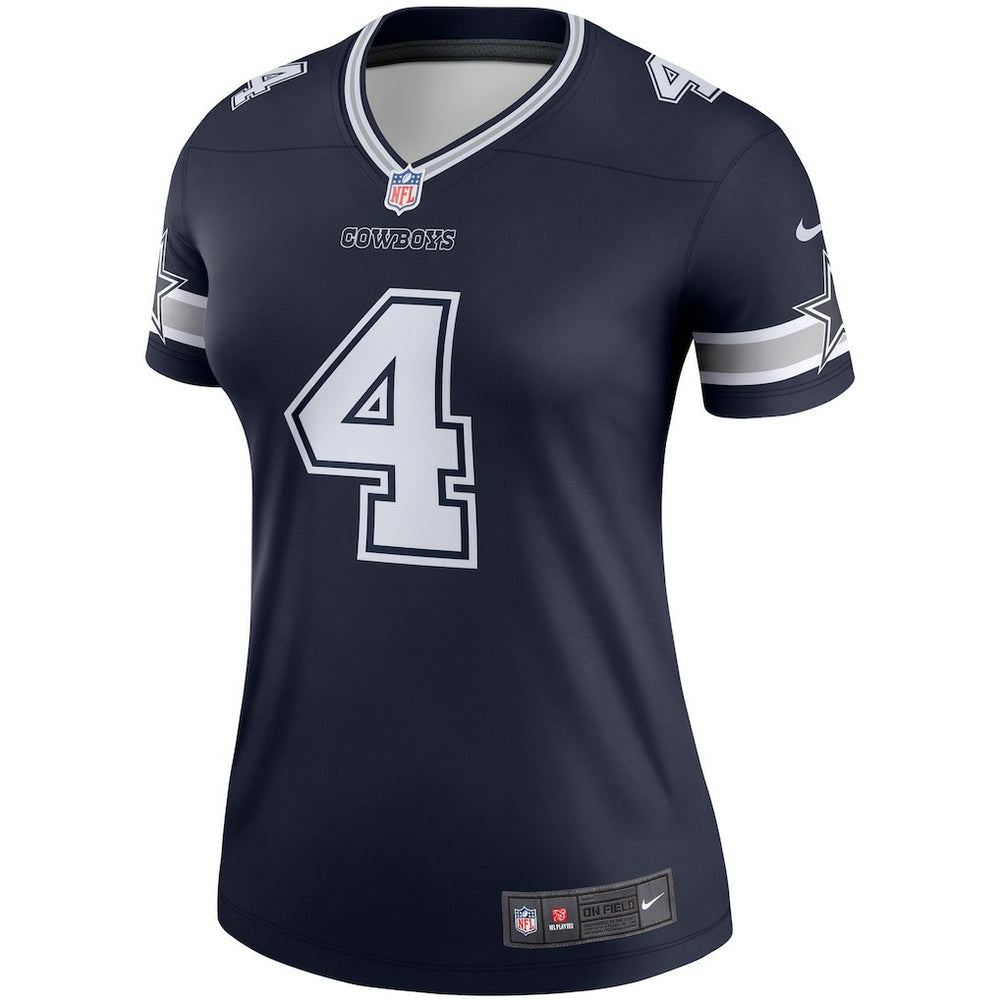Dak Prescott Dallas Cowboys Women's Legend Player Performance Top - Navy online