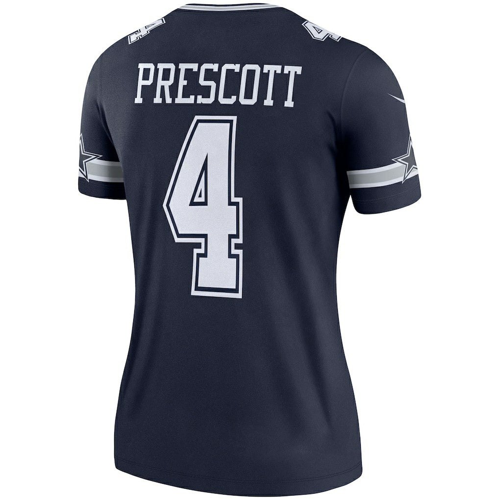 Dak Prescott Dallas Cowboys Women's Legend Player Performance Top - Navy online