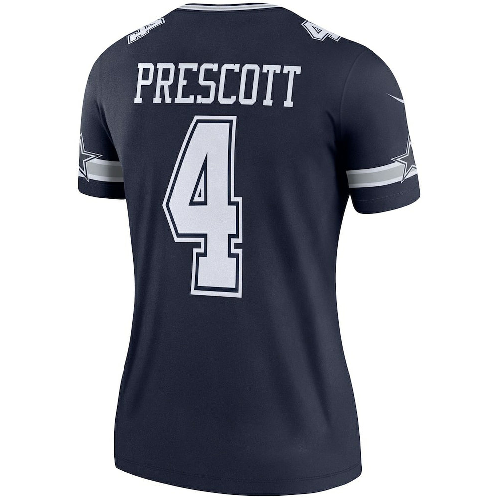 Dak Prescott Dallas Cowboys Women's Legend Player Performance Top - Navy online