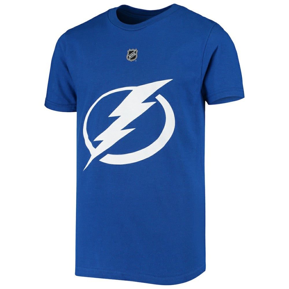 Nikita Kucherov Tampa Bay Lightning Youth Player Name & Number T-Shirt - Royal T-shirts