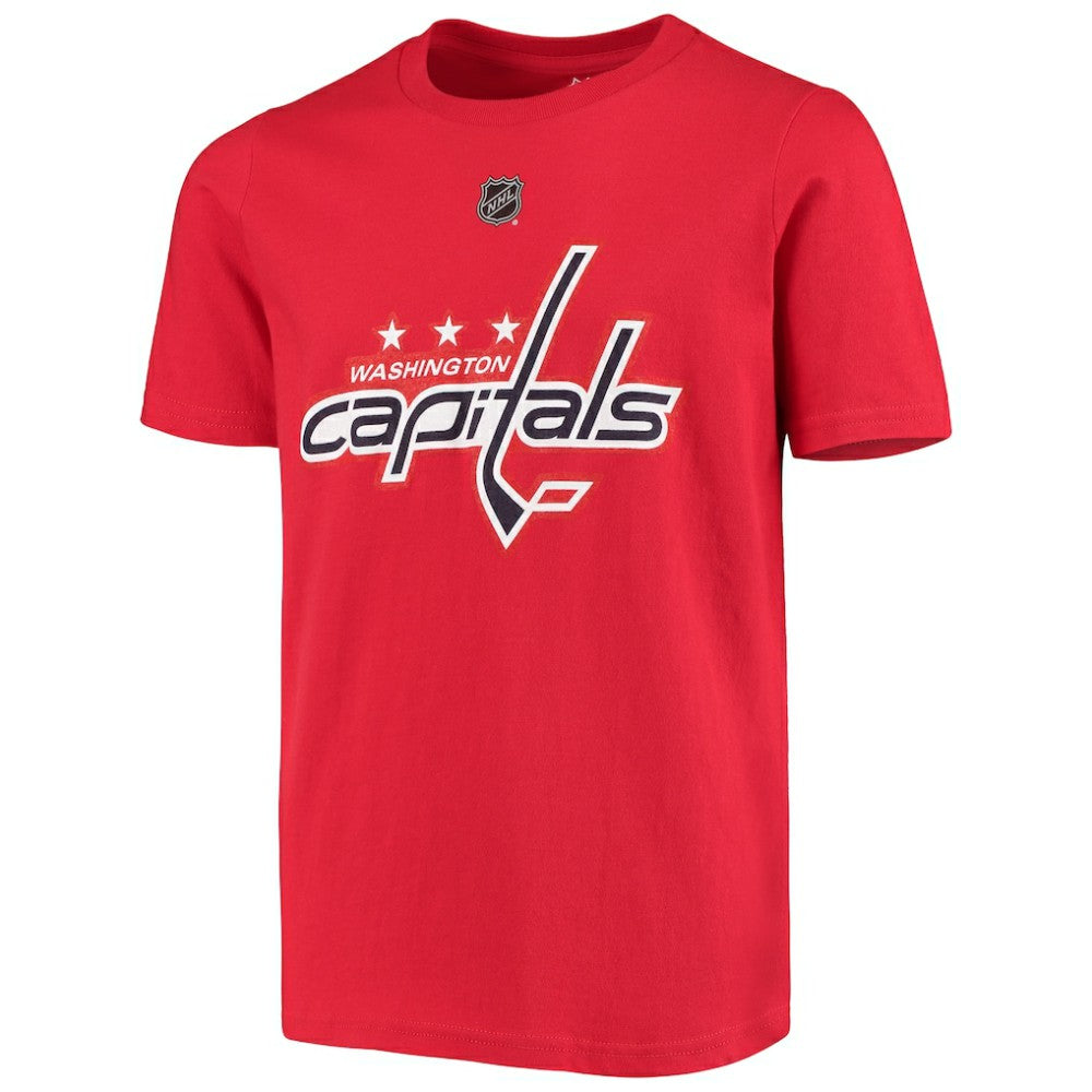 TJ Oshie Washington Capitals Youth Player Name & Number T-Shirt - Red T-shirts