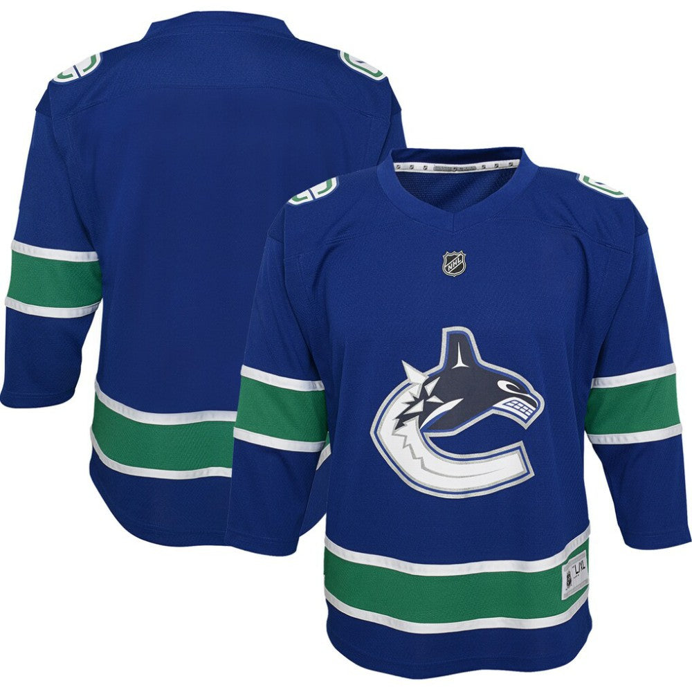 Vancouver Canucks Youth Replica Jersey - Blue Jerseys