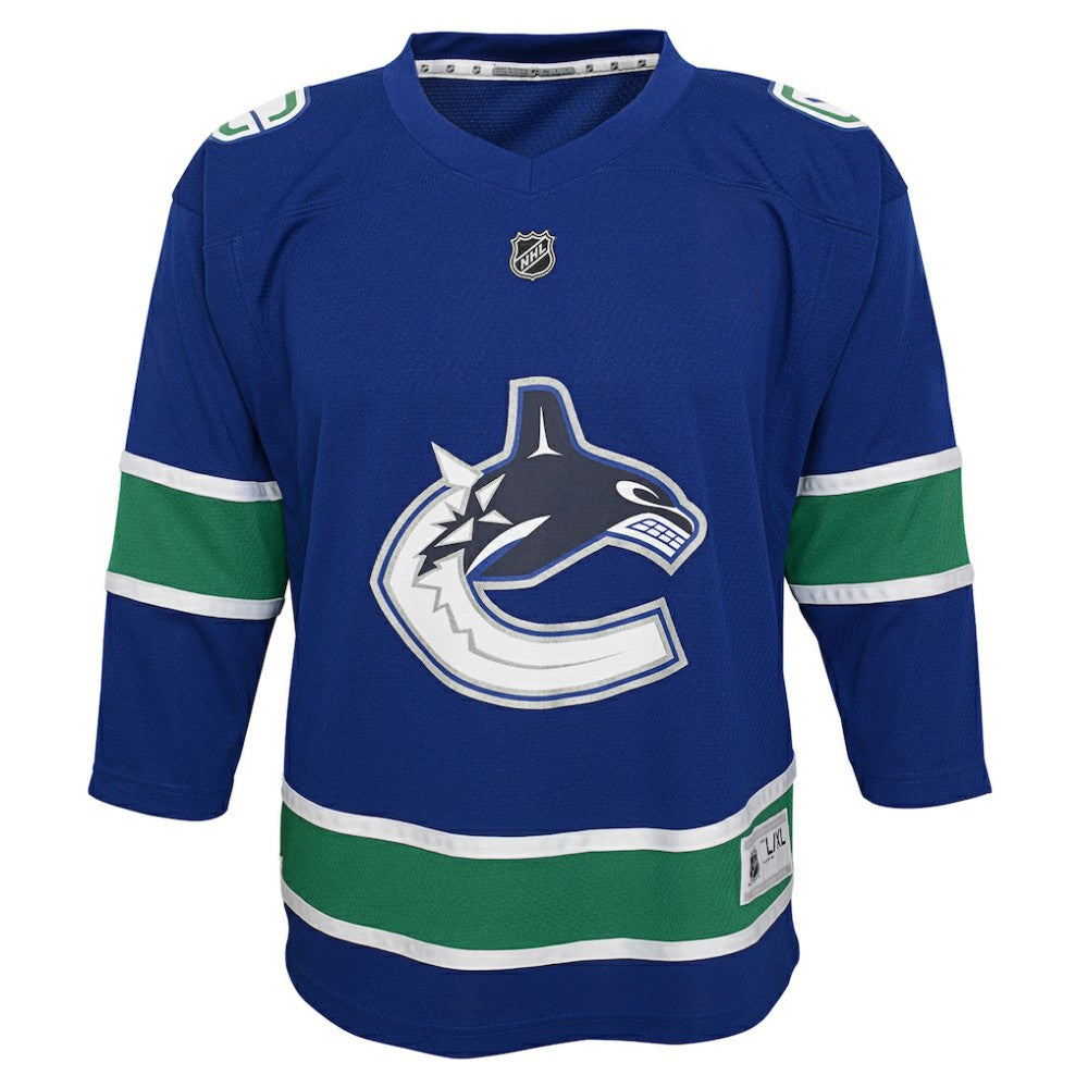 Vancouver Canucks Youth Replica Jersey - Blue Jerseys