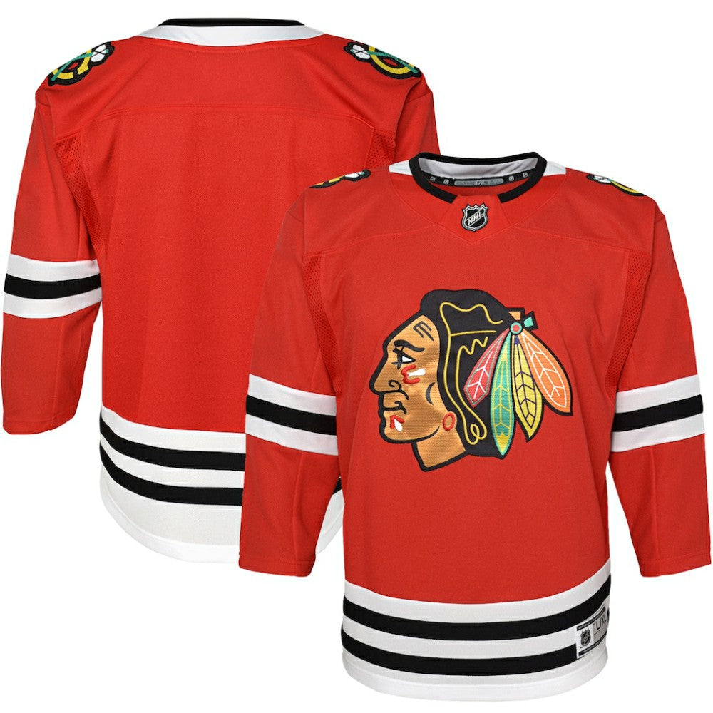 Chicago Blackhawks Youth Premier Jersey - Red Jerseys