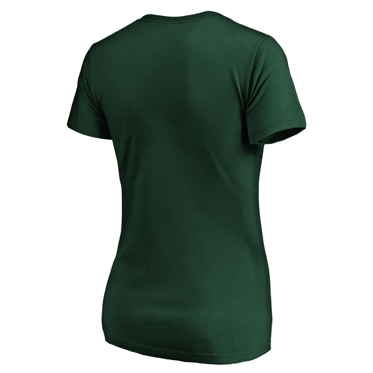 Milwaukee Bucks Women's Primary Logo Team V-Neck T-Shirt - Hunter Green online