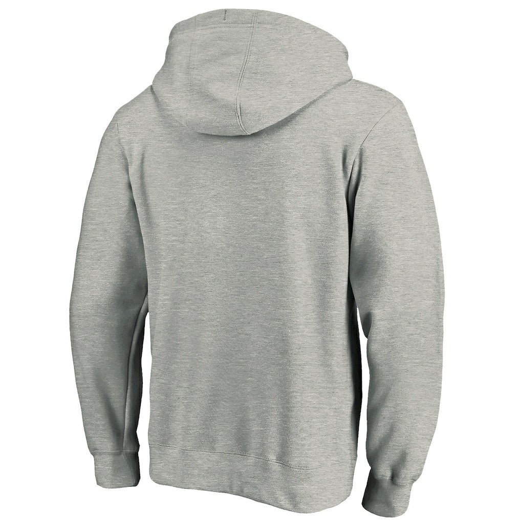 Dallas Mavericks Team Primary Logo Fitted Pullover Hoodie sale - Heather Gray cheap