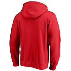 Washington Wizards Icon Primary Logo Fitted Pullover Hoodie - Red on sale