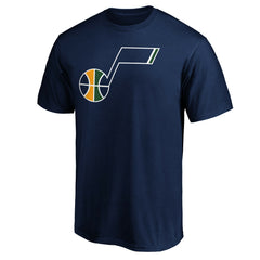 Utah Jazz Primary Team Logo T-Shirt - Navy for sale
