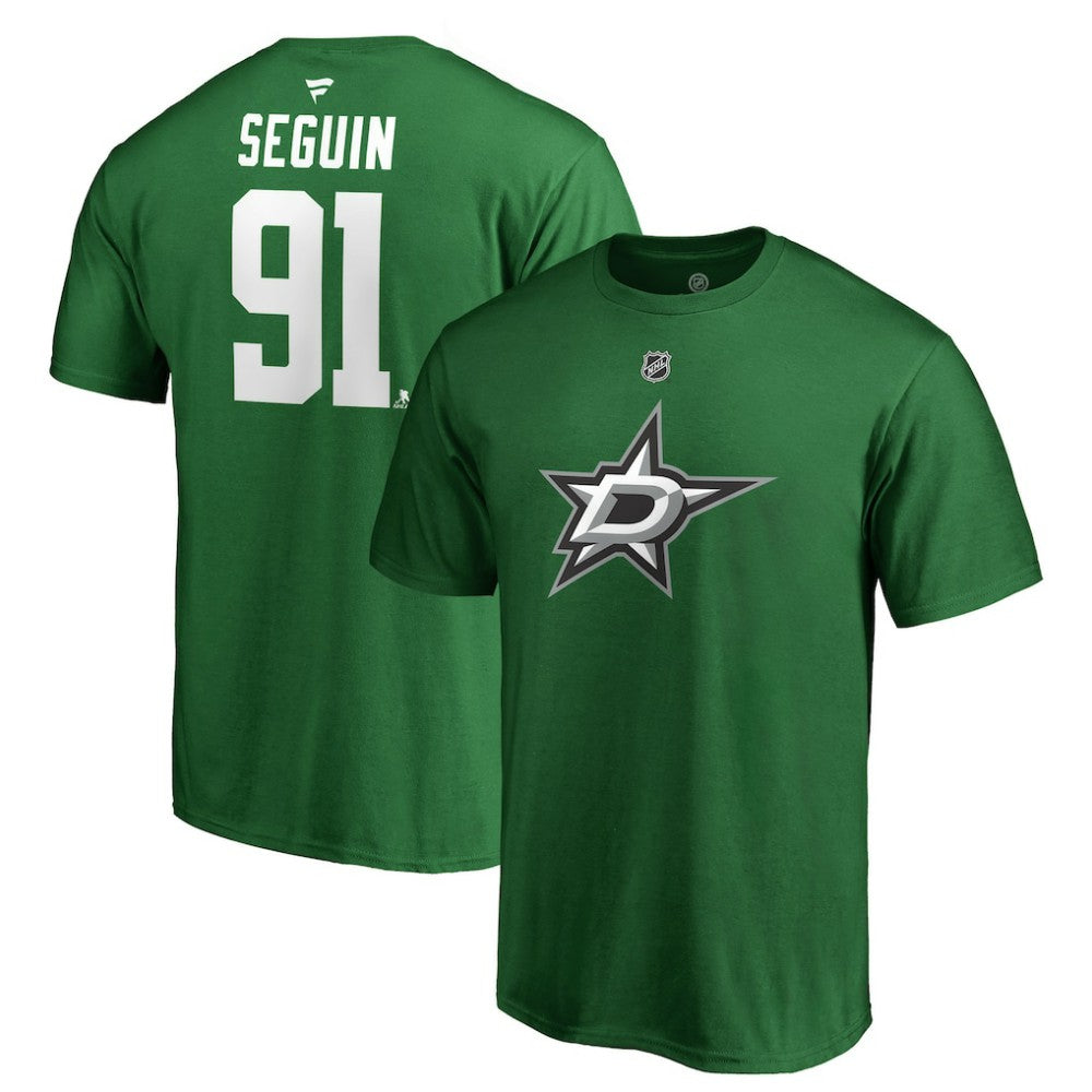 Tyler Seguin Dallas Stars Fanatics Authentic Stack Player Name & Number T-Shirt - Kelly Green T-shirts