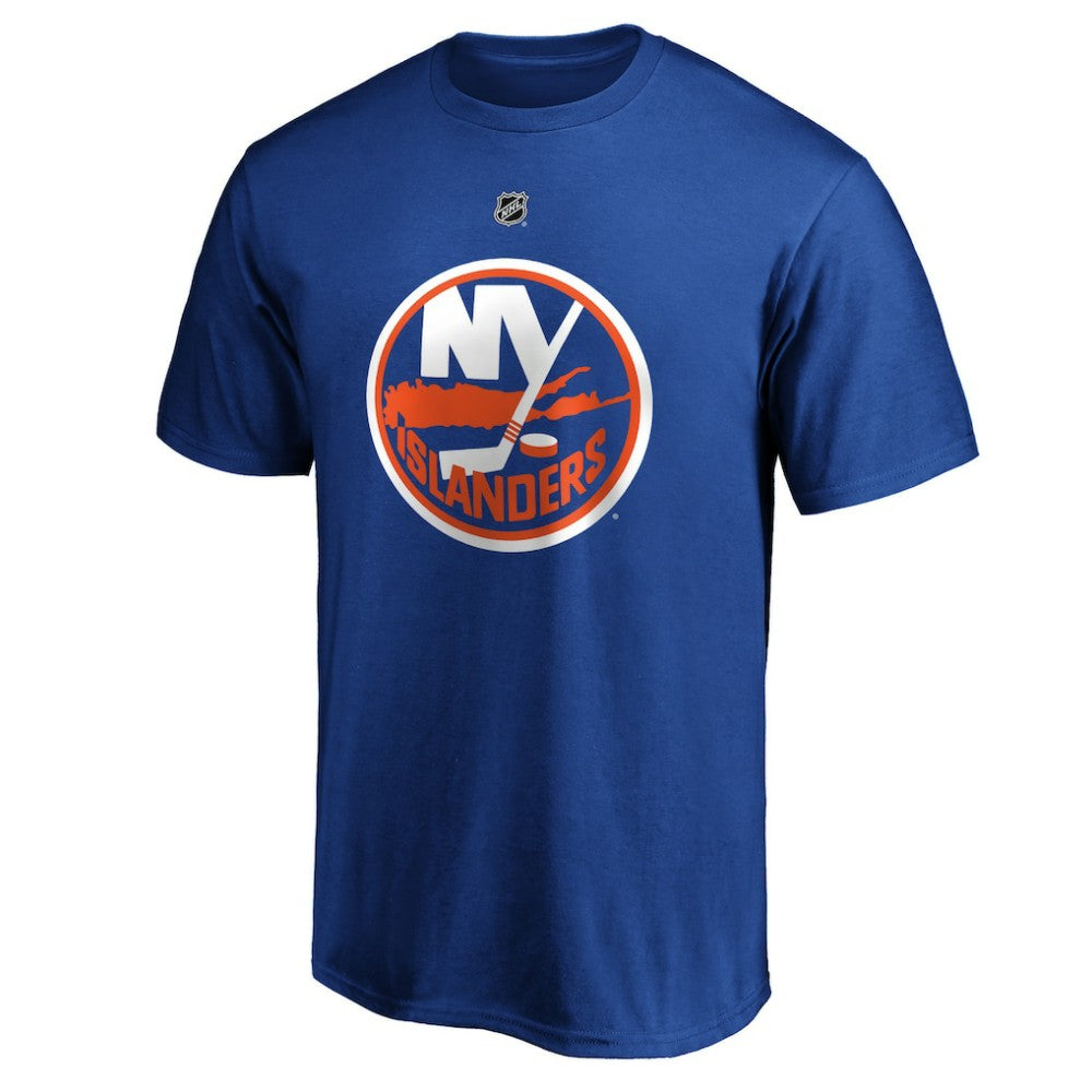 Mathew Barzal New York Islanders Fanatics Authentic Stack Player Name & Number T-Shirt - Royal T-shirts