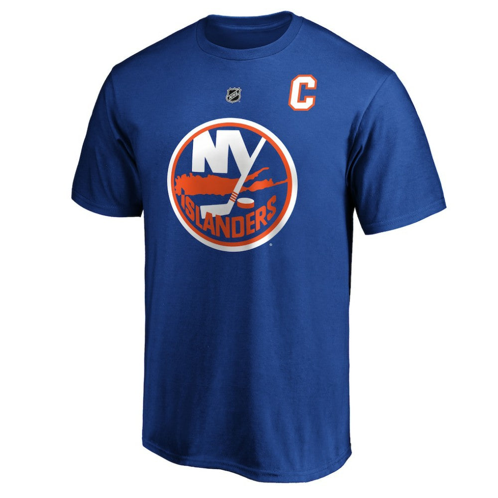Anders Lee New York Islanders Fanatics Authentic Stack Player Name & Number T-Shirt - Royal T-shirts