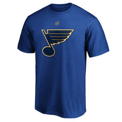 Jordan Binnington St. Louis Blues Fanatics Authentic Stack Player Name & Number T-Shirt - Blue T-shirts