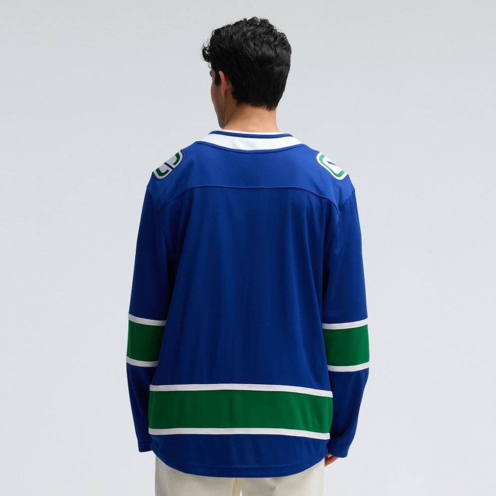 Vancouver Canucks Fanatics Home Team Breakaway Jersey - Blue Jerseys