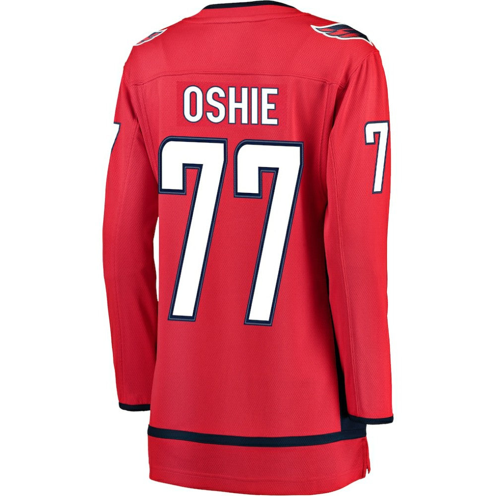 TJ Oshie Washington Capitals Fanatics Women's Breakaway Player Jersey - Red Jerseys
