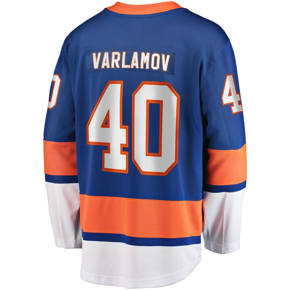 Semyon Varlamov New York Islanders Fanatics Replica Player Jersey - Royal Jerseys